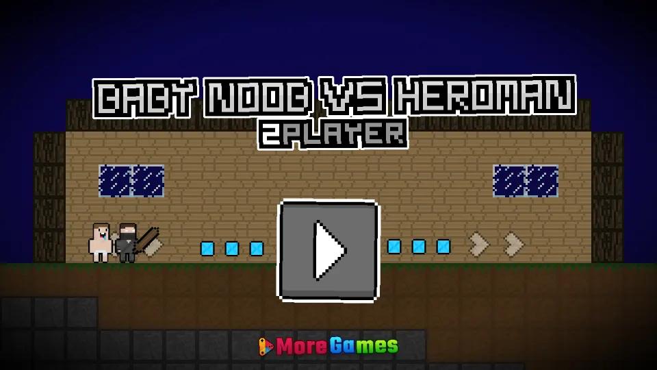 Baby Noob vs Heroman 2 Player screenshot 2