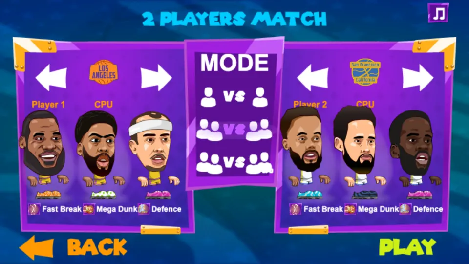 Basketball Legends screenshot 2