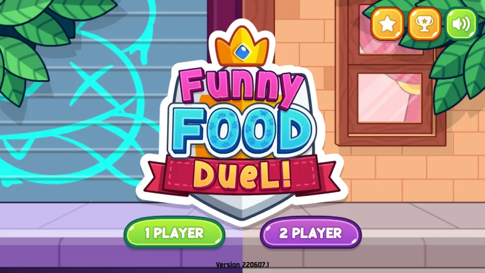 Funny Food Duel screenshot 2