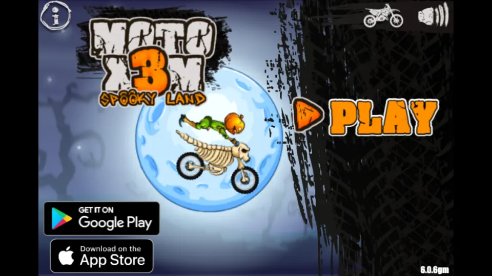 Moto X3M Halloween screenshot 2