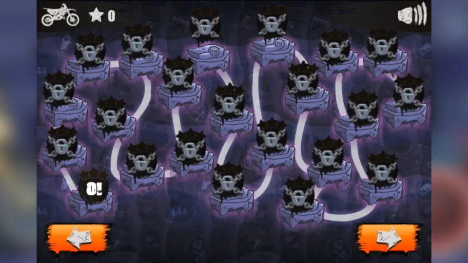 Moto X3M: Spooky Land screenshot 2