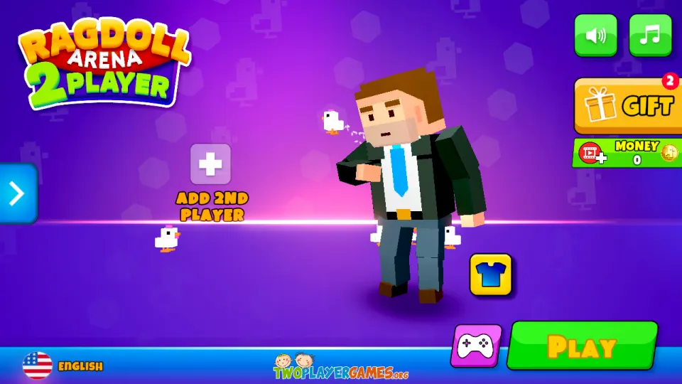 Ragdoll Arena 2 Player screenshot 2