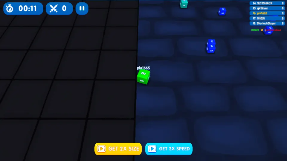Snake 2048.io screenshot 2